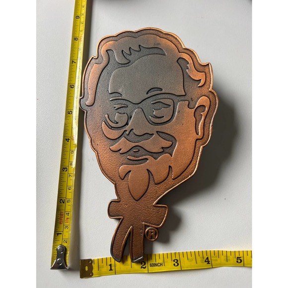 vintage 80s Kentucky Fried Chicken "President’s Award" Plaque Colonel Sanders - Picture 1 of 7